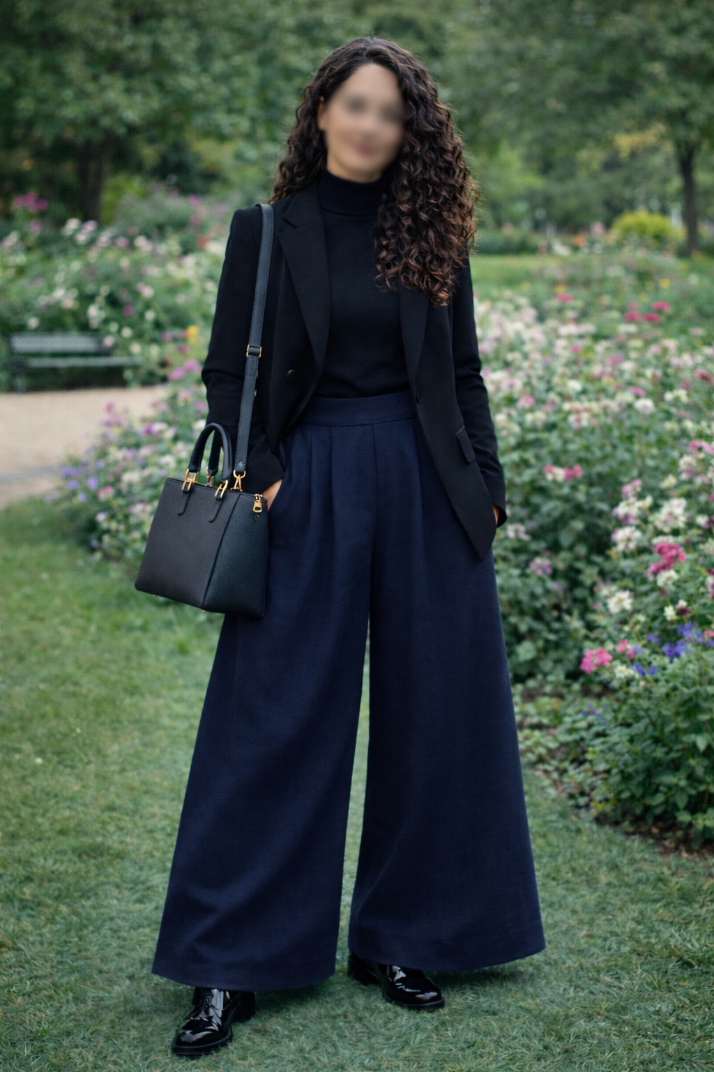 Pantalon Palazzo Élégance