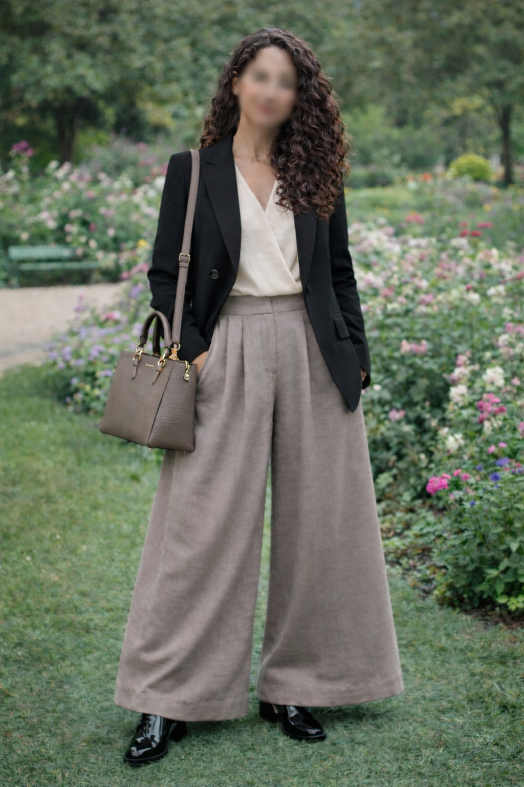 Pantalon Palazzo Élégance